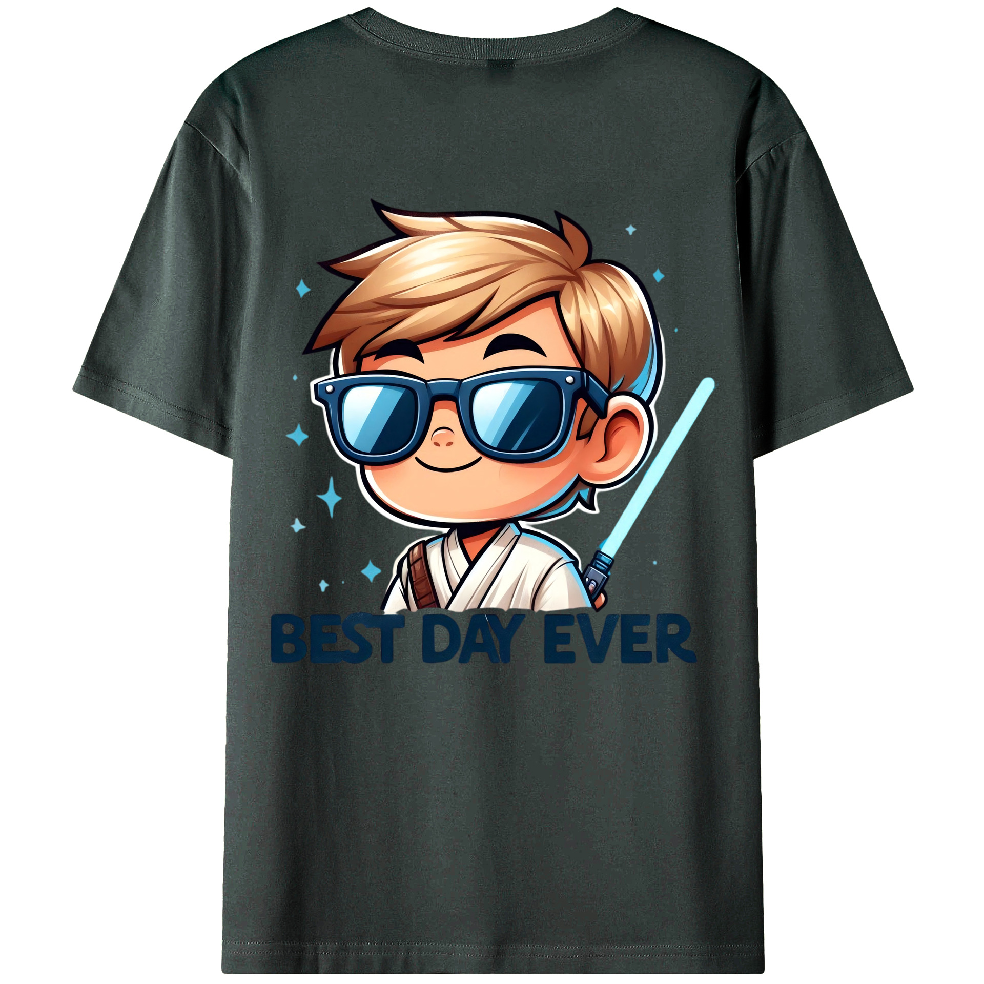 （画像用） スター・ウォーズ Star Wars 綿100％ メンズ半袖Tシャツ（バックプリント） 通気性